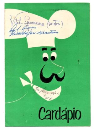 Antigo Cardapio De Navio - N/M Princesa Leopoldina - Cia Nacional de Navegação Costeira - Cisne Branco - 1966