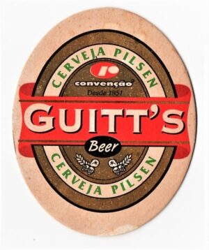 Bolacha de Chopp - Cerveja Pilsen Guitt´s