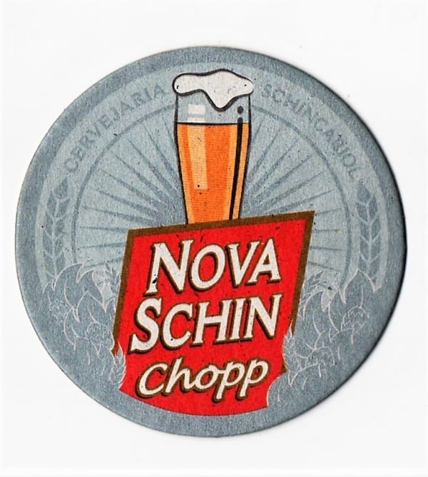 Bolacha de Chopp - Nova Schin Chopp