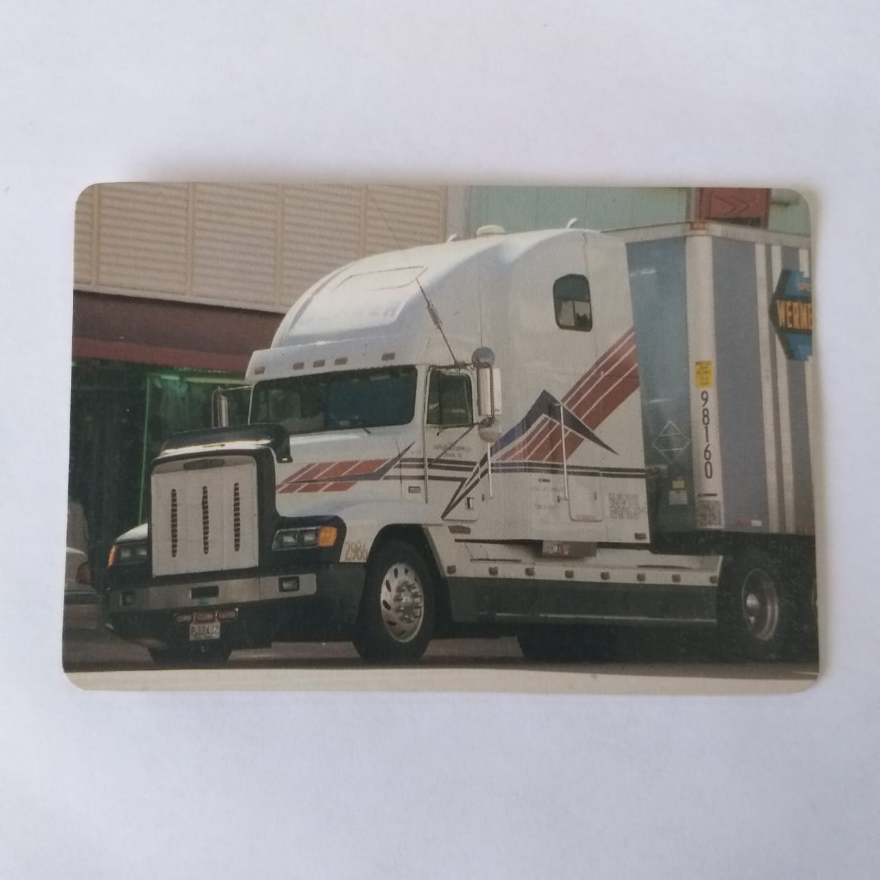 Calendário de Bolso (Tema Caminhão) - Ano 2002