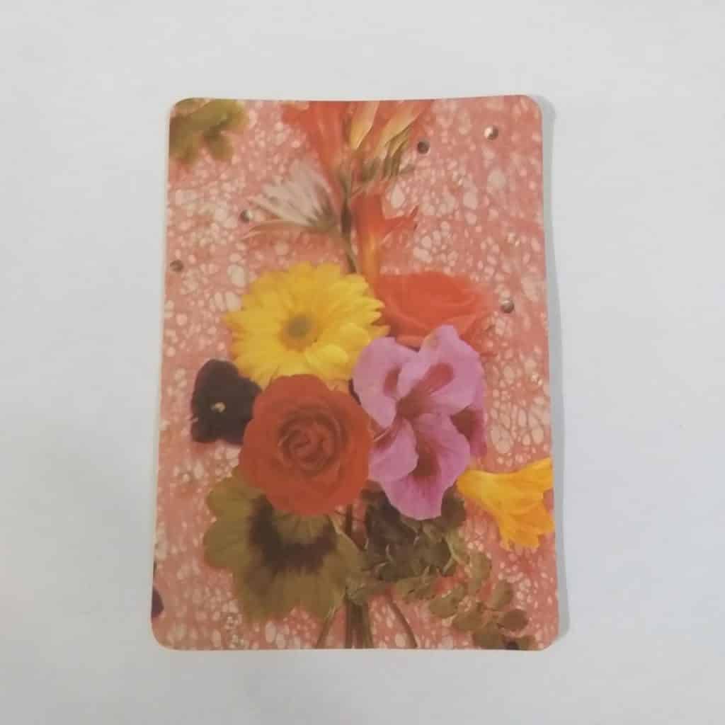 Calendário de Bolso (Tema Flores) - Ano 1993