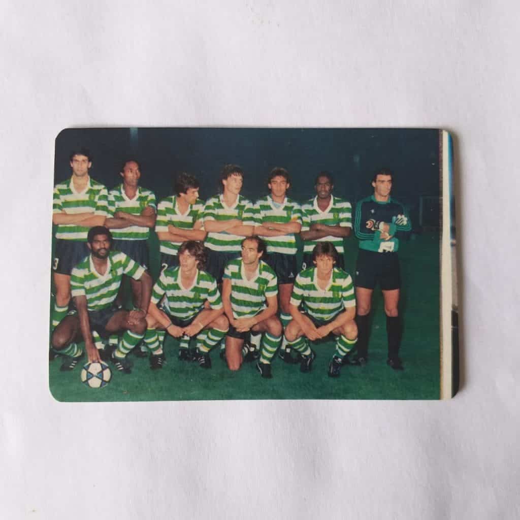 Calendário de Bolso (Tema Futebol) - Ano 1987