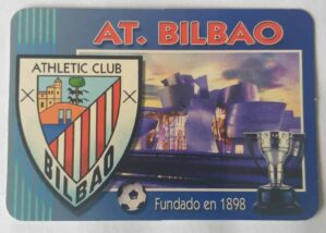 Calendário de Bolso (Tema Futebol) - Athletic Bilbao (Espanha) - Ano 2004