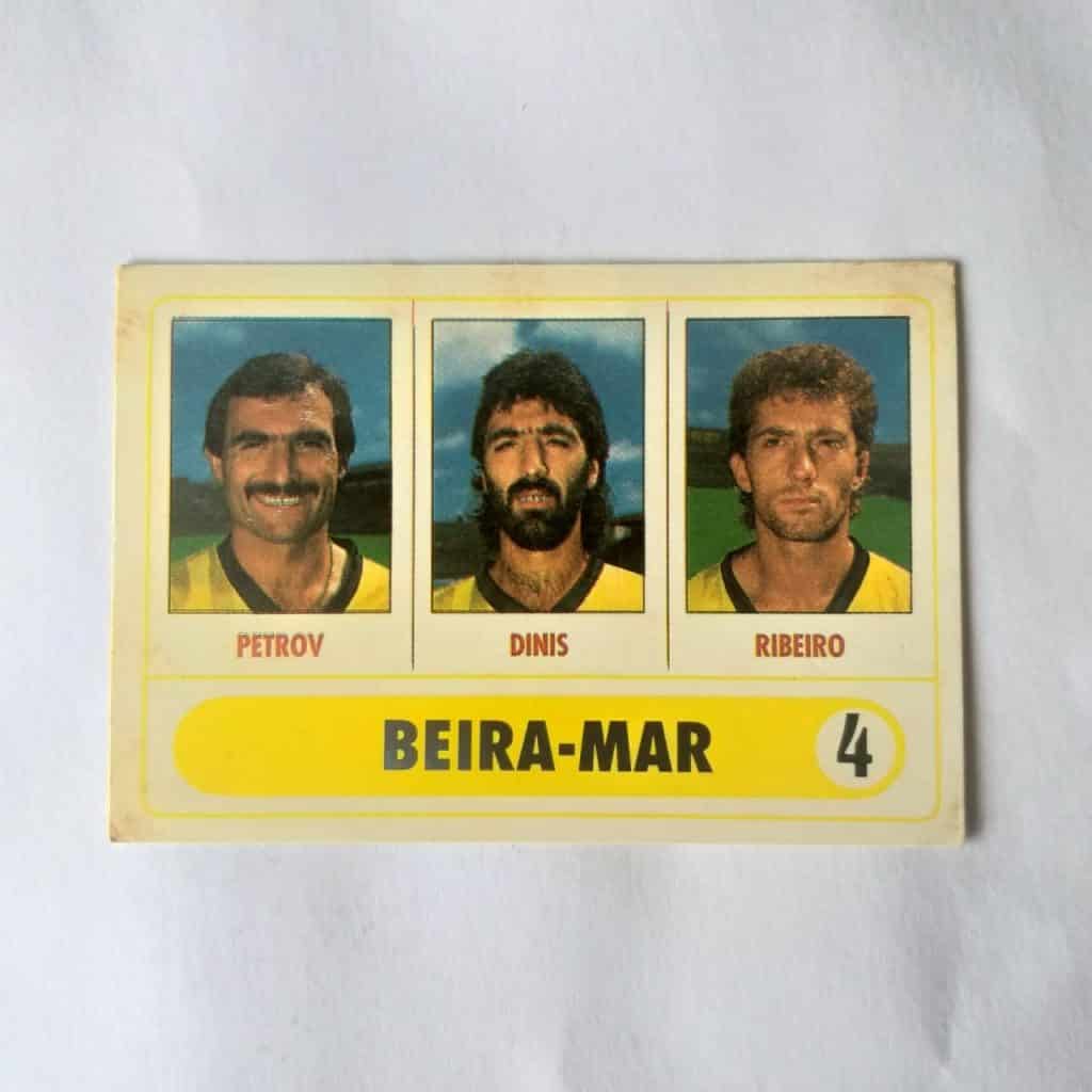 Calendário de Bolso (Tema Futebol) - Beira-Mar Nº 04 (Portugal) - Ano 1992