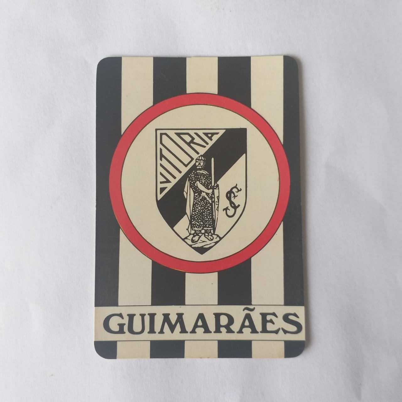 Calendário de Bolso (Tema Futebol) - Coleção de 72 Calendários Nº 12 - Guimarães (Portugal) - Ano 1992