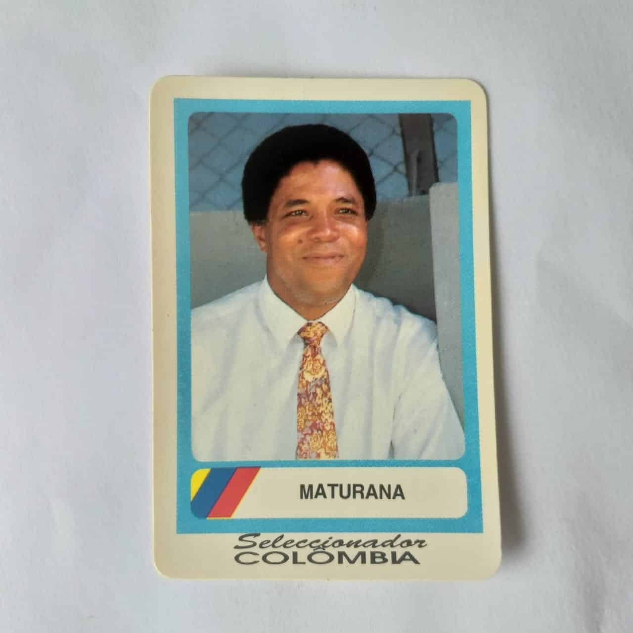 Calendário de Bolso (Tema Futebol) - Coleção de 90 Calendários da Copa do Mundo de 1994 Nº 32 - Técnico Colômbia - Maturana - Ano 1994