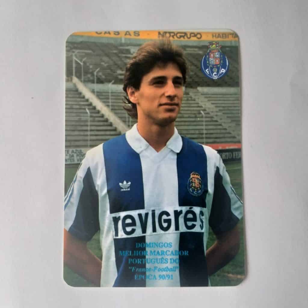 Calendário de Bolso (Tema Futebol) - Domingos - Porto - Ano 1991/1992