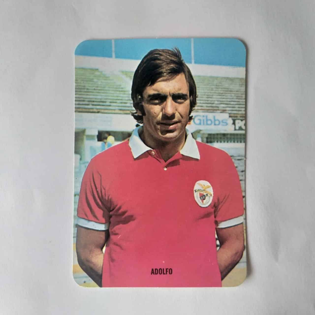 Calendário de Bolso (Tema Futebol) - Estrelas do Passado do Futebol Benfiquista - Adolfo - Ano 1995