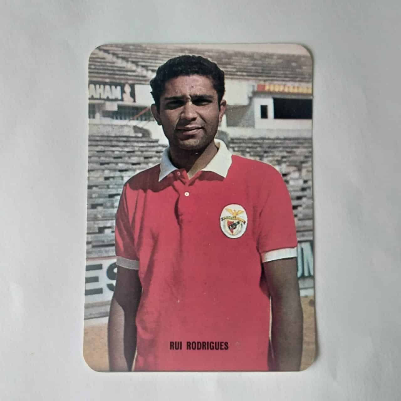 Calendário de Bolso (Tema Futebol) - Estrelas do Passado do Futebol Benfiquista - Rui Rodrigues - Ano 1995
