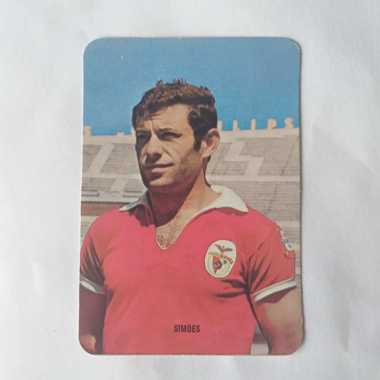Calendário de Bolso (Tema Futebol) - Estrelas do Passado do Futebol Benfiquista - Simôes - Ano 1995