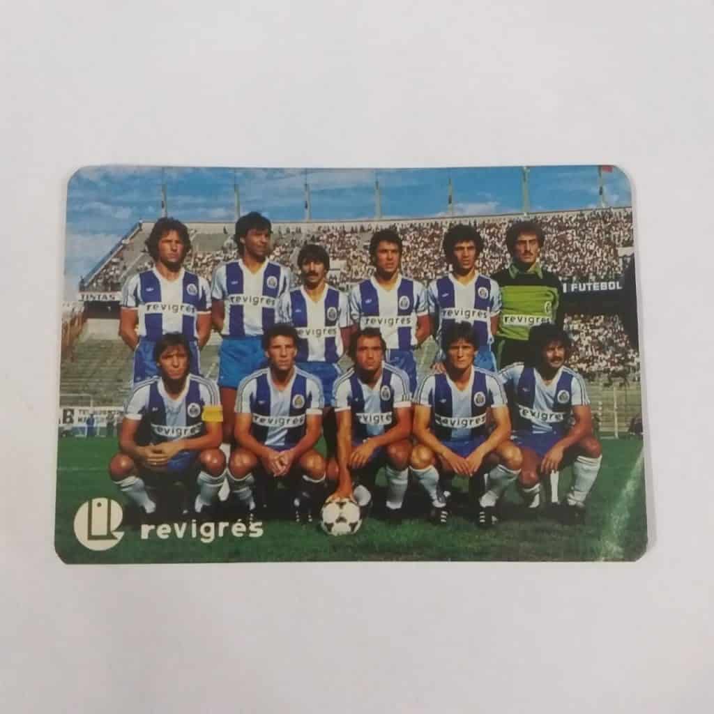 Calendário de Bolso (Tema Futebol) - Futebol Clube do Porto (Portugal) - Ano 1984