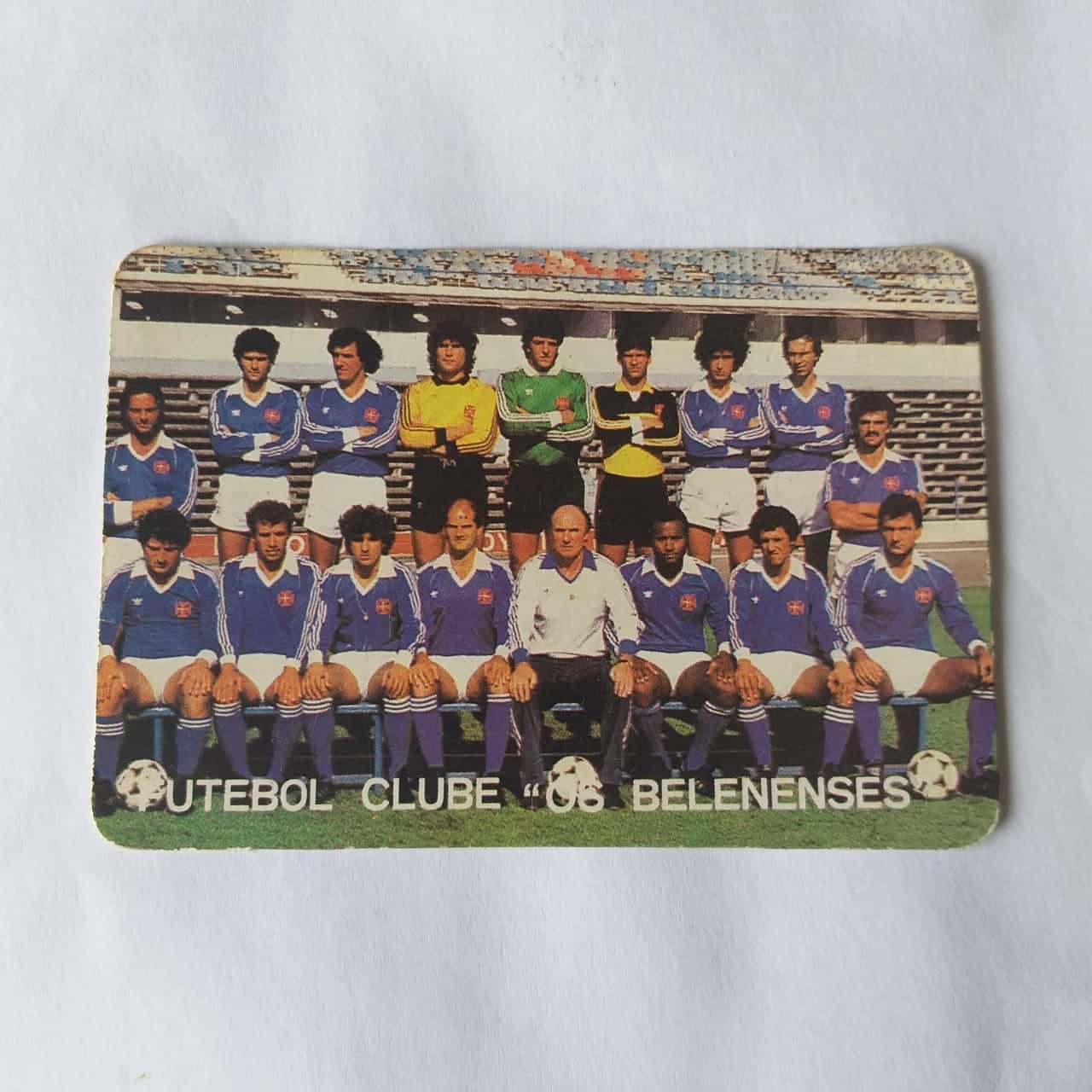 Calendario De Bolso Tema Futebol Futebol Clube Os Belenenses Portugal Ano 1986