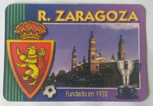 Calendário de Bolso (Tema Futebol) - R. Zaragoza (Espanha) - Ano 2004