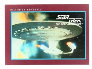 Card Impel - 1991 - Star Trek Next Generation - Nº 94 - Dilithium Crystals - Jornada Nas Estrelas