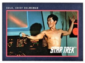 Card Impel - 1991 - Star Trek - Nº 101 - Sulu Chief Helmsman - Jornada Nas Estrelas