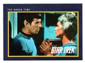 Card Impel - 1991 - Star Trek - Nº 13 - The Naked Time - Jornada Nas Estrelas