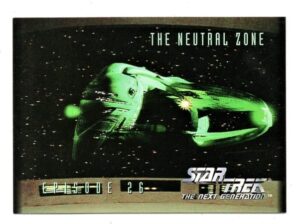 Card SkyBox - 1994 - Star Trek The Next Generation - Nº 86 - Episode 26B - The Neutral Zone - Jornada Nas Estrelas
