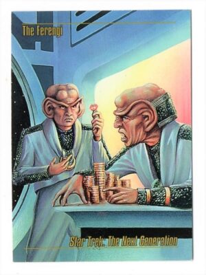 Card SkyBox Master Series - 1993 - Star Trek The Next Generation - Nº 69 - The Ferengi - Jornada Nas Estrelas