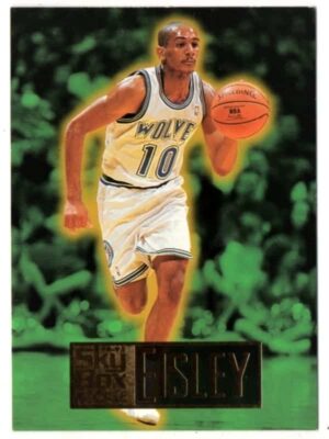 Card SkyBox Rookie NBA - 256 - Howard Eisley - Minnesota Timberwolves - 1995