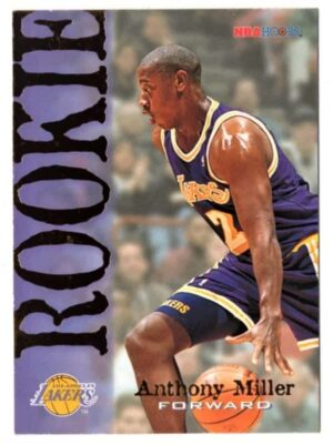Card SkyBox Rookie NBA - 340 - Anthony Miller - Los Angeles Lakers - 1995