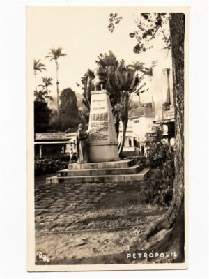 Cartão Postal Fotografico - Petrópolis - RJ - Anos 50