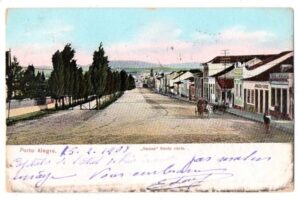 Cartao Postal Varzea Frente Norte - Porto Alegre - RS - 1908