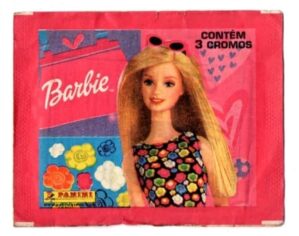 Envelope Lacrado Figurinhas - Barbie - Panini - 2001