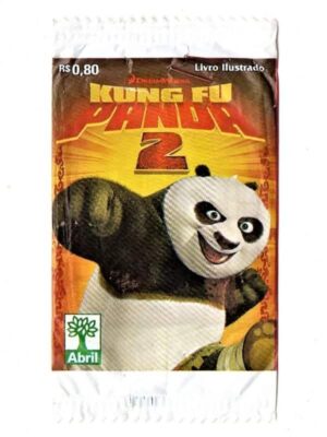 Envelope Original Lacrado Figurinhas Kung Fu Panda 2 Editora Abril - 2011