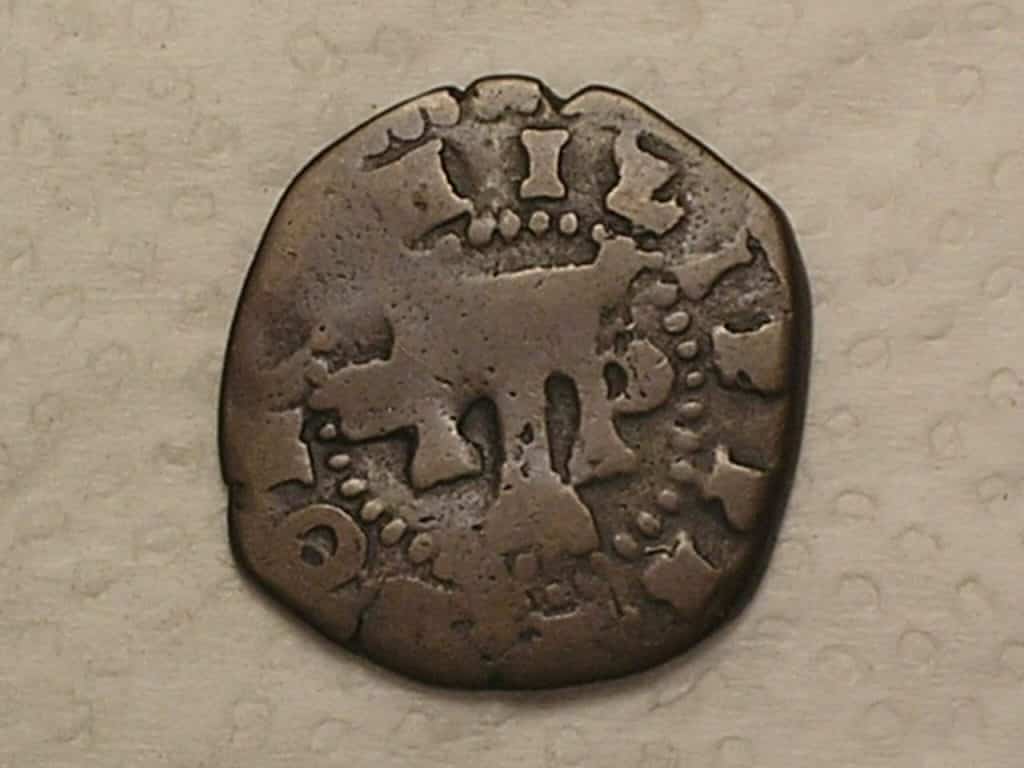 Espanha > Burgos ) 2 Cuartos - 1556 / 1598 do Reinado de Felipe IIº / Cobre / box1