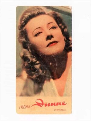 Estampas Lever Astros Do Cinema - Irene Dunne - Anos 40