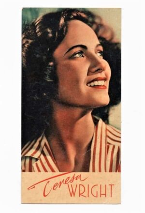Estampas Lever Astros Do Cinema - Teresa Wright - Anos 40