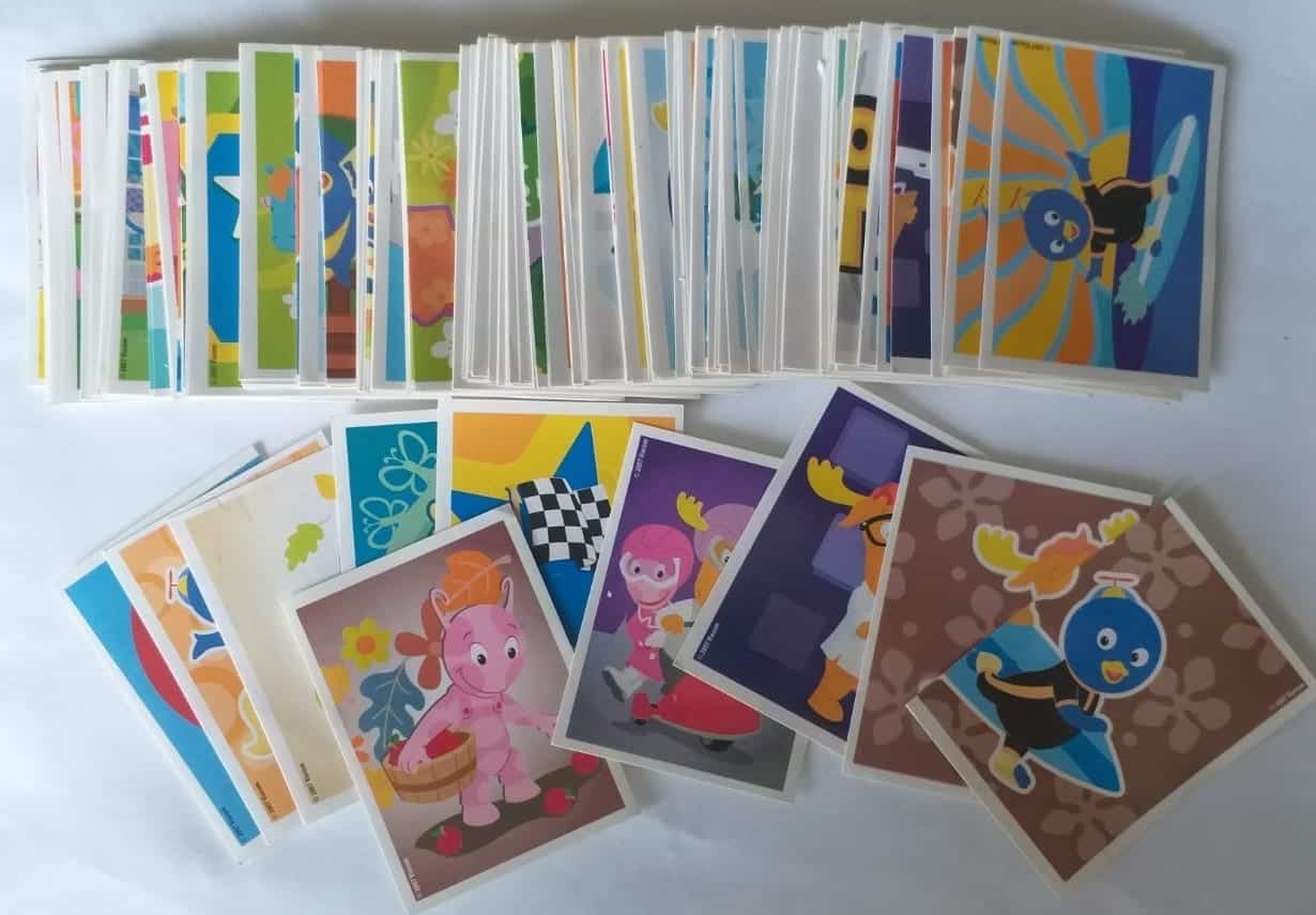 Figurinhas do Álbum Backyardigans - 2007