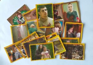 Figurinhas do Álbum Harry Potter e o Cálice de Fogo - 2002