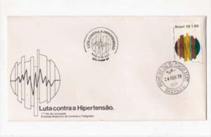 Filatelia - FDC - 1 Dia de Circulação - Luta Contra a Hipertensão - 1978