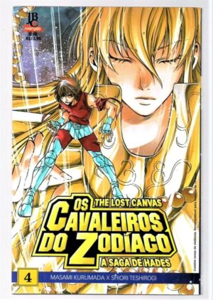 Hq Gibi Mangá Cavaleiros do Zodiaco A Saga de Hades N° 4 - JBC - 2008