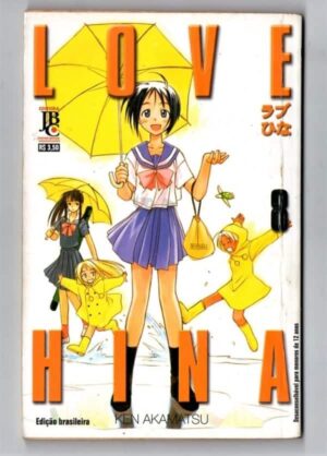 Hq Gibi Mangá Love Hina N° 8 - Ken Akamatsu - JBC - 1999