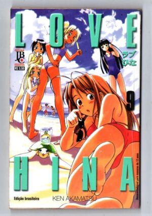 Hq Gibi Mangá Love Hina N° 9 - Ken Akamatsu - JBC - 1999