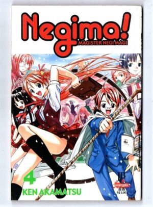 Hq Gibi Mangá Negima ! N° 4 - Ken Akamatsu - JBC - 2003