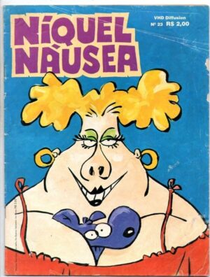 Hq Gibi Niquel Nausea - Ano III Nº 23 - VHD Diffusion - 1994 - Formatão