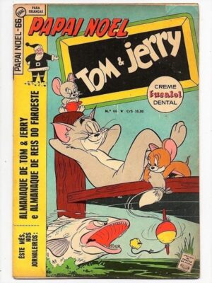 Hq Gibi - Papai Noel - Tom & Jerry - Nº 66 - Outubro 1962 - Ebal