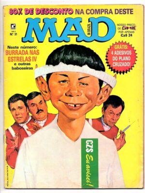 Hq Gibi Revista Mad - Nº 31 - Editora Record