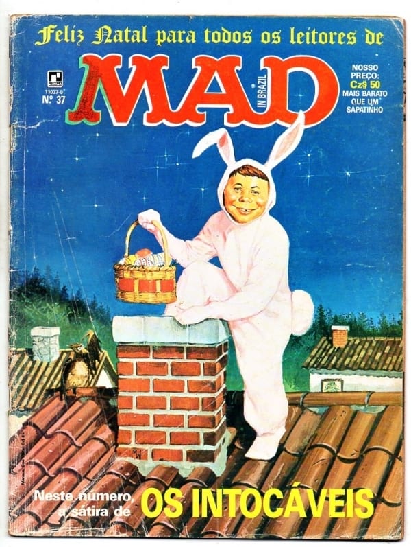 Hq Gibi Revista Mad - Nº 37 - Editora Record