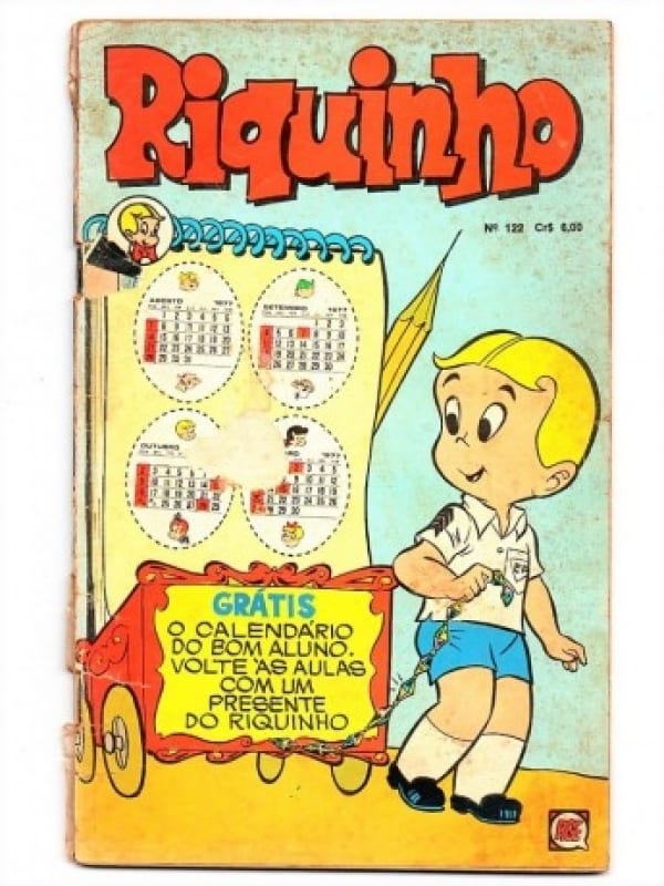 Hq Gibi Riquinho Nº 122 - Rge - 1977