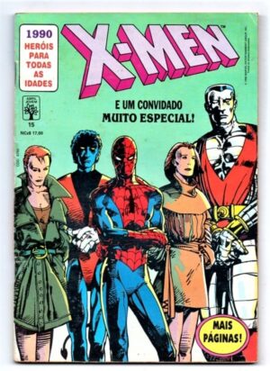 Hq Gibi - X-Men - Um Convidado Muito Especial - Nº 15 - 1990