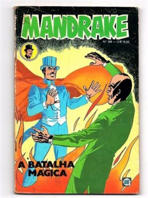 Hq Mandrake Nº 288 - Colorido - RGE - 1980 - Formatinho