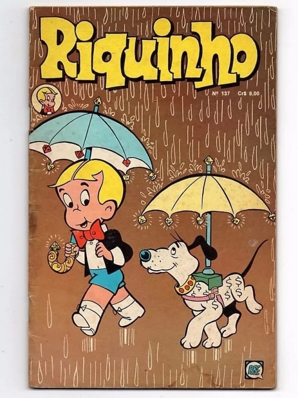 Hq Riquinho Nº 137 - Rge - Rio Grafica Editora -1978