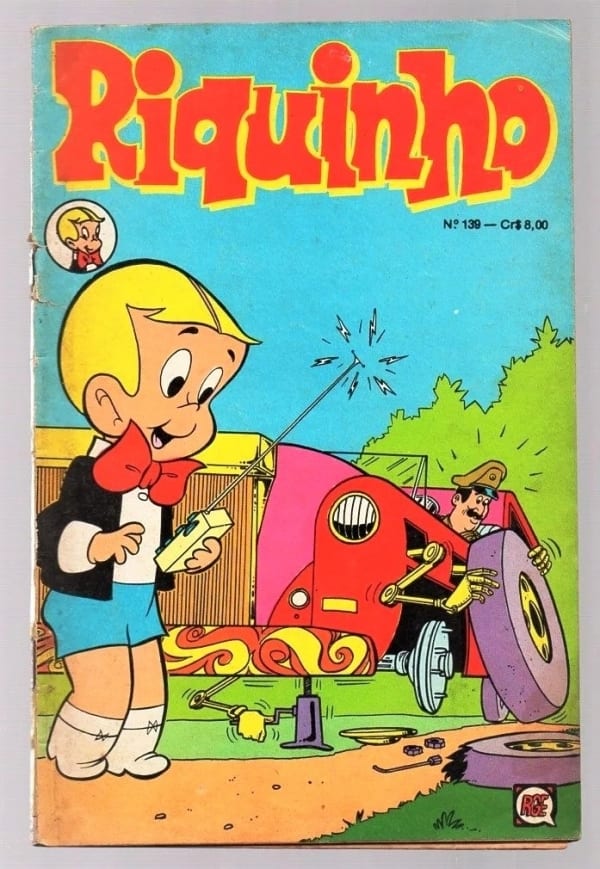 Hq Riquinho Nº 139 - Rge - Rio Grafica Editora -1978