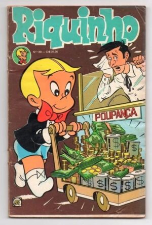 Hq Riquinho Nº 158 - Rge - Rio Grafica Editora -1980
