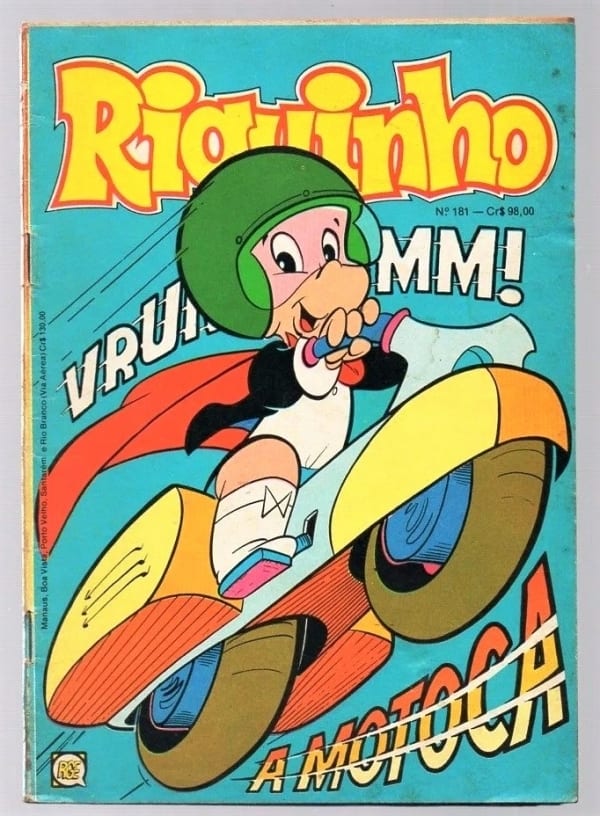 Hq Riquinho Nº 181 - Rge - Rio Grafica Editora -1982