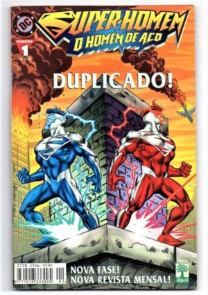Hq Super-Homem O Homem de Aço - Nº 1 - Editora Abril - 1999